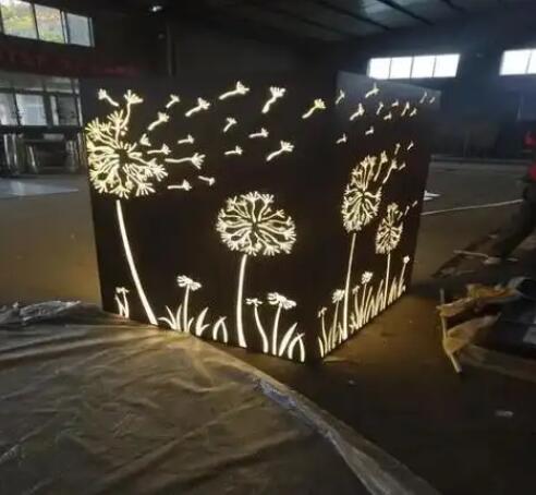 邯郸耐候钢灯箱